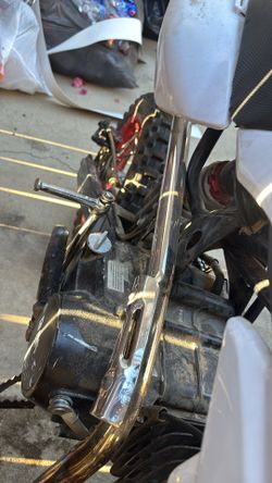just need to install a carburetor  other then that the bike ready to ride lmk need gone asap no low ball willing  to trade to for something that’s wor