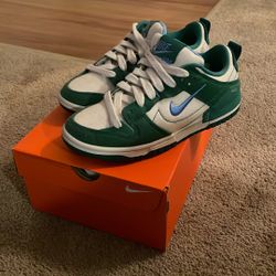 Green Retro Nike Dunks