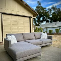 Urban Roads Alissa Sectional | 105” LAF Chaise | FREE Delivery