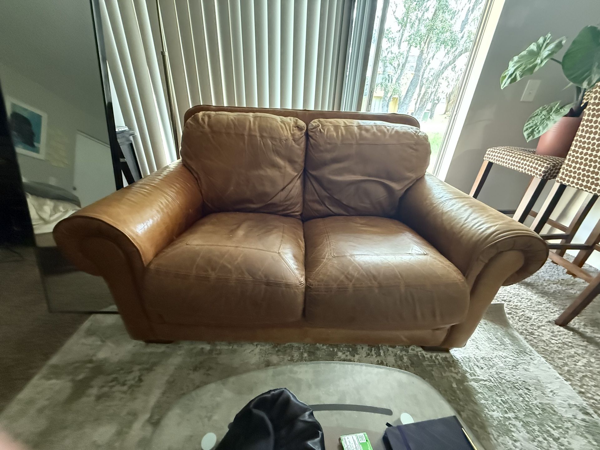Leather Couch