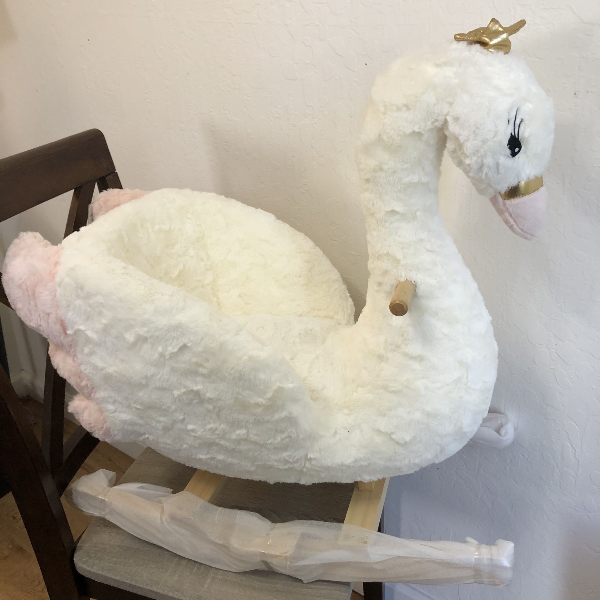Swan Princess Rocking Chair