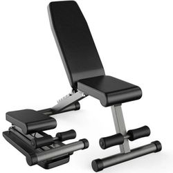 Finer Form 5-in-1 Adjustable Weight Bench - Foldable