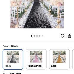 Brand new Black sequin table cloth / runner for parties 4’ (15 ft long)