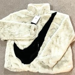 Sherpa Nike Jacket Oversized 