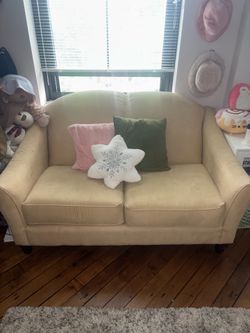 Yellow Love Seat