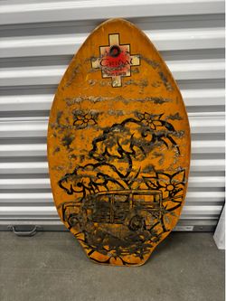 Vintage Tribal Skimboard