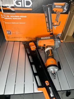 RIDGID 3-1/2 in. Round-Head Framing Nailer