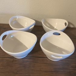 Small White Bowls