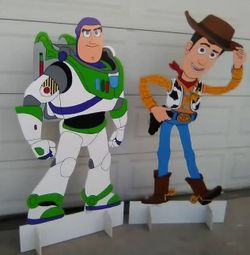 Toy Story Buzz, Woody, and Forky