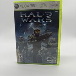 Halo Wars (Microsoft Xbox 360, 2009) Complete & Tested