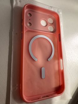 Iphone 17 pro max Phone case (pink)