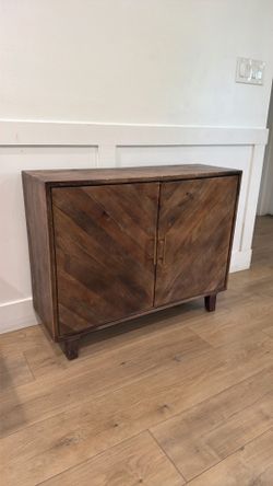 Modern Wood Accent Cabinet / Storage Console