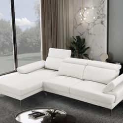 New Sectional White 