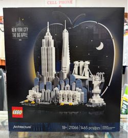 LEGO Architecture New York City The Big Apple 21066 1465 Pieces NEW SEALED
