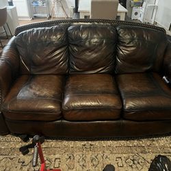2 Piece Leather couches