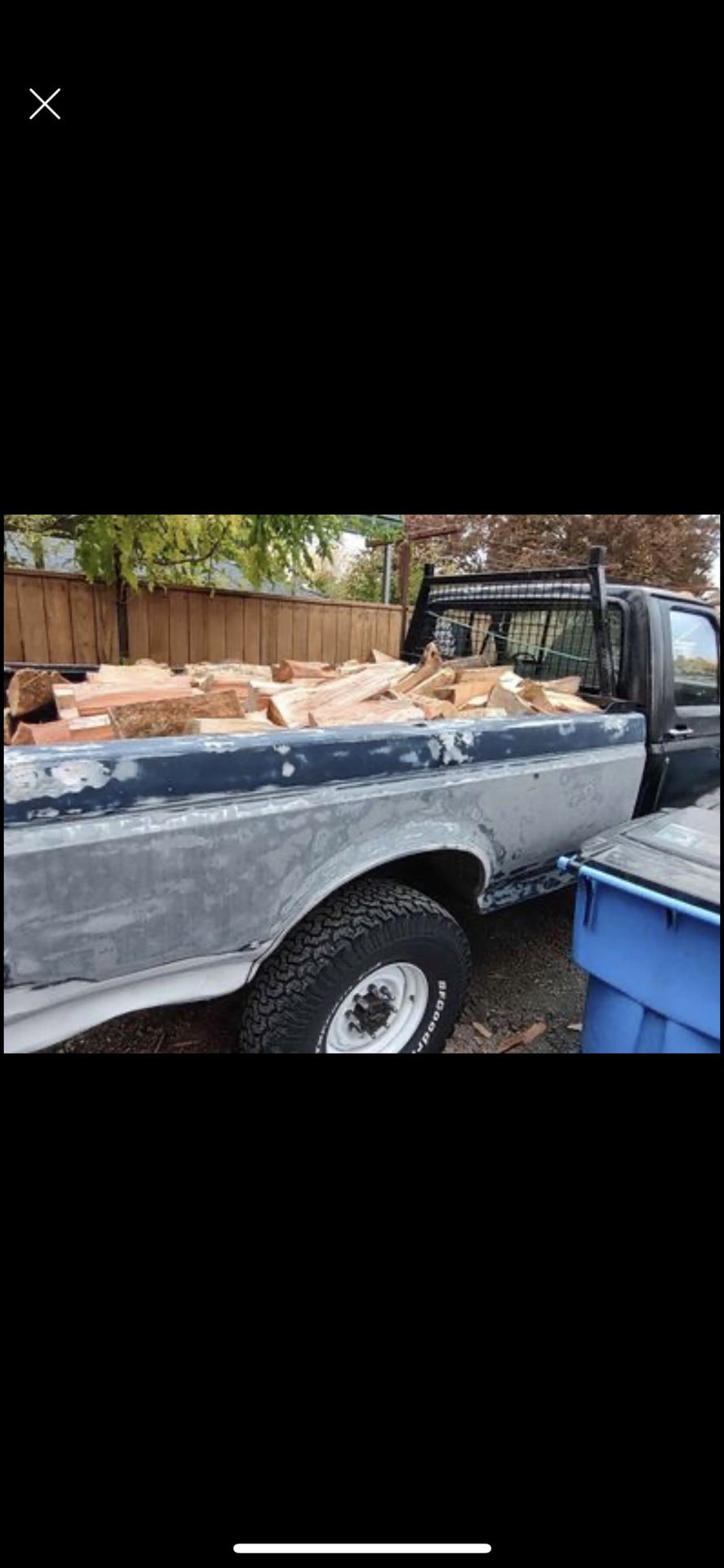 Dry Firewood Free Delivery