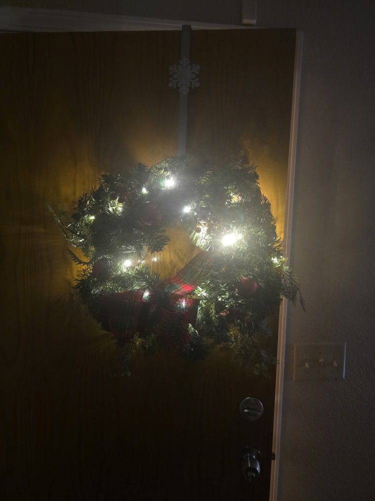 Christmas Door Reef Would Lights