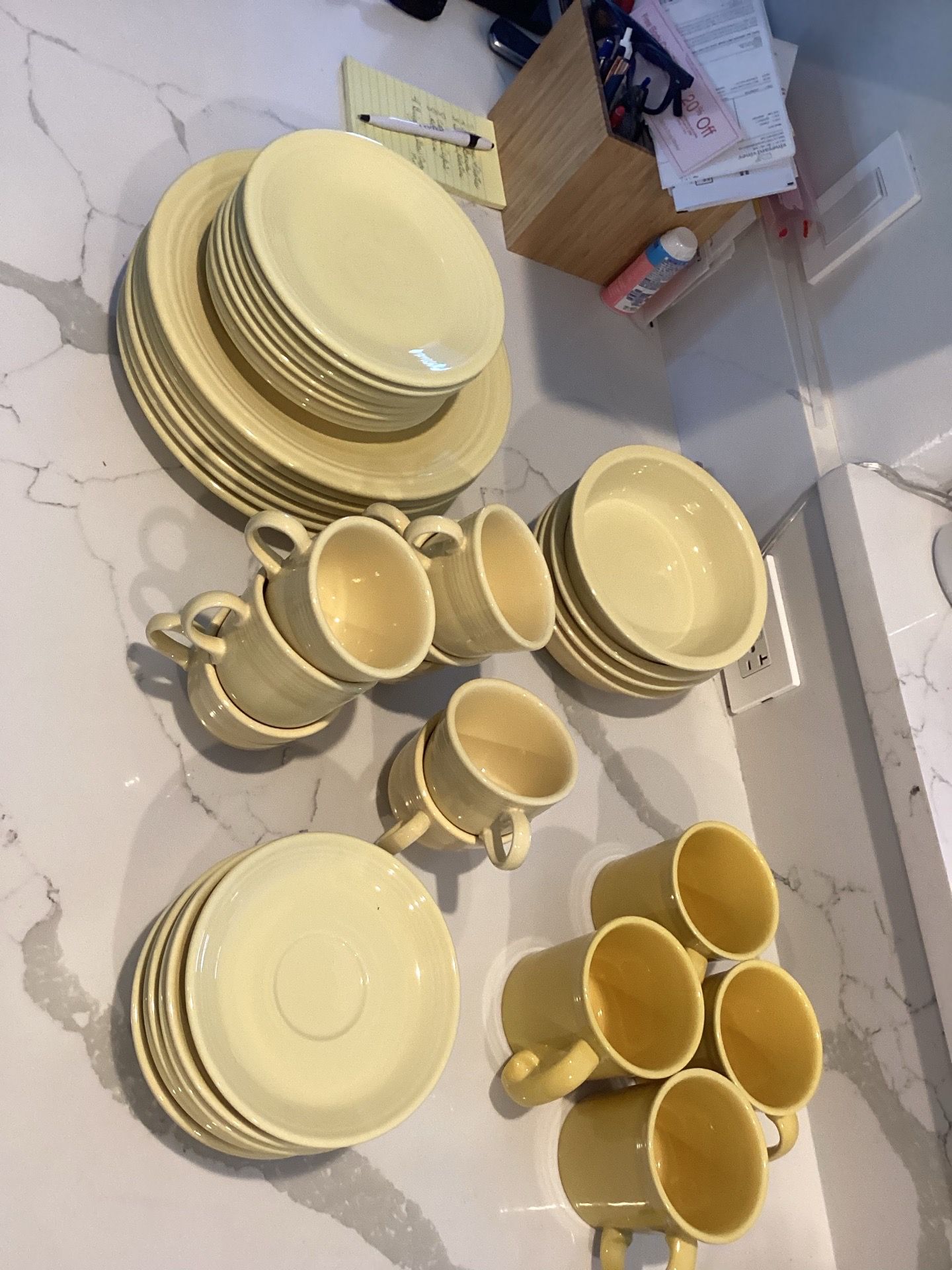 Fiestaware. (Yellow)