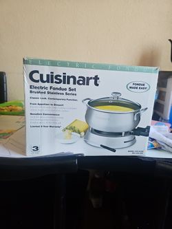ELECTRIC FONDUE SET