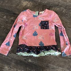 VGUC 4T Matilda Jane Woodland Sweatshirt Top