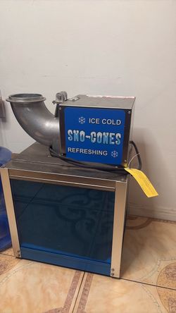 Machine snowcones
