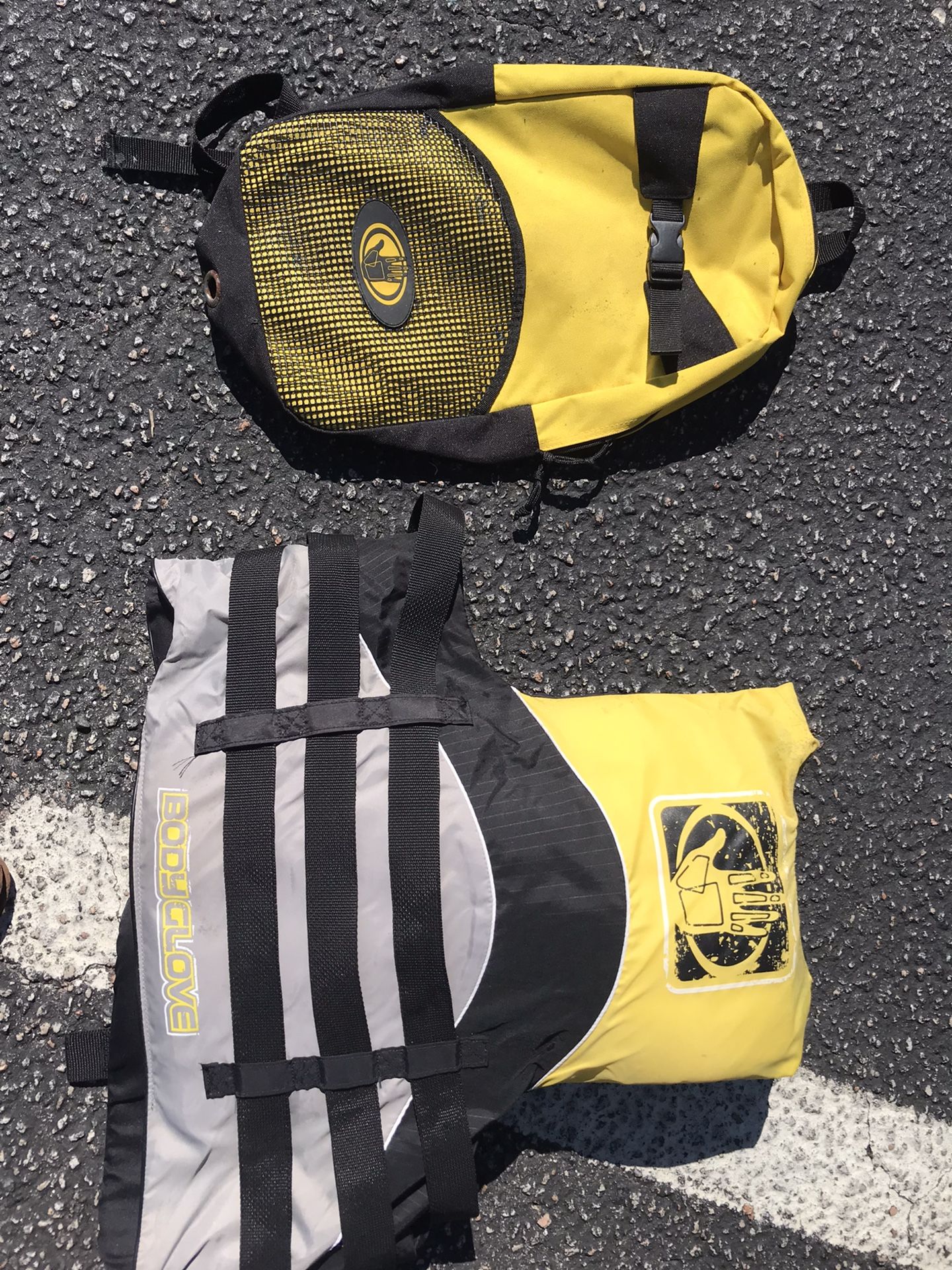 Body Glove Life Jacket With Backpack