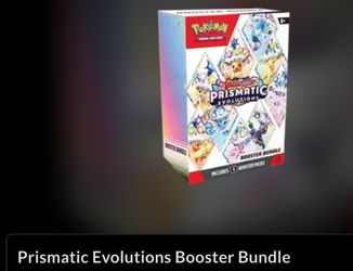 5 Prismatic Evolutions Booster Bundle
