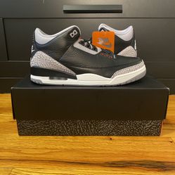 Jordan 3 Black Cement 2024