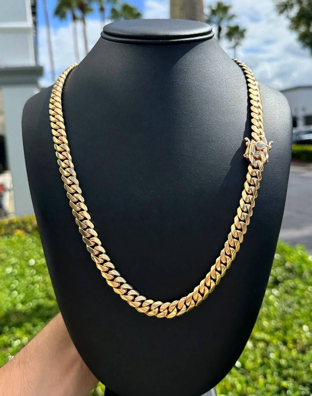 Jewelry 10k solid Yellow Gold brand New Cuban link 24β Chain necklace 149.7 grams 10.00mm