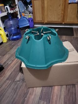 Heavy duty Christmas tree stand.