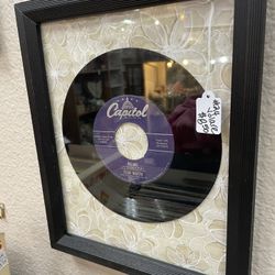Vinyl  Dean Martin Framed 45 Record 