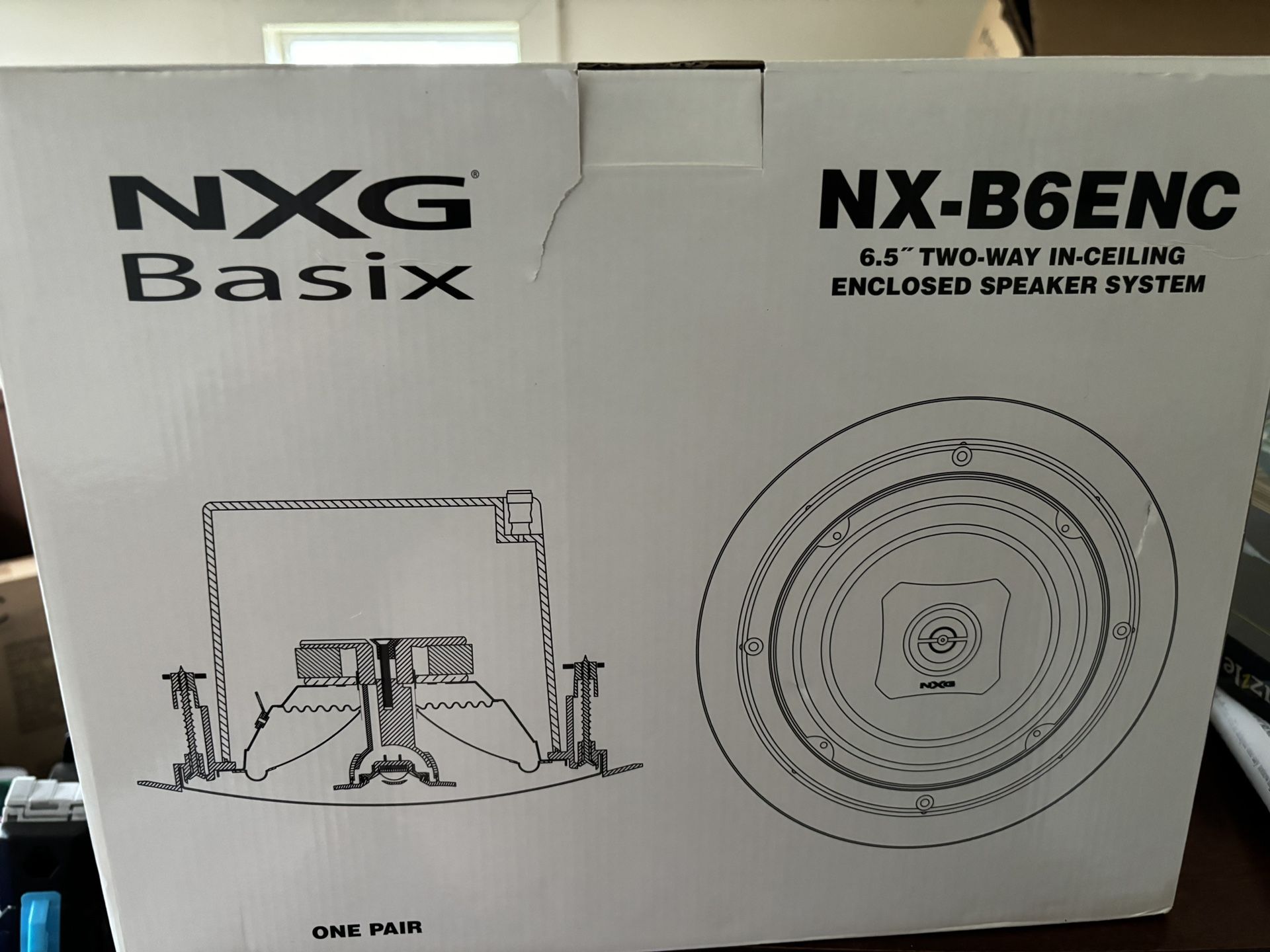 NXG Basic Two-way In-ceiling Speakers