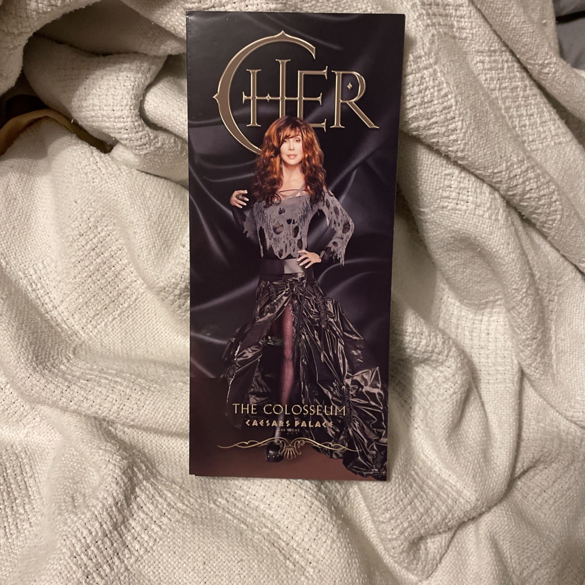 Cher Concert Program 2008 Caesars Palace Mint Condition! #BV/js!