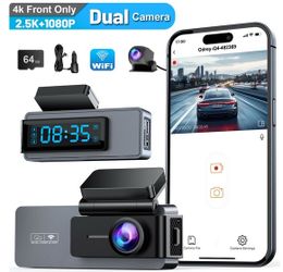 Brand New 4K Dash Cam Front and Rear