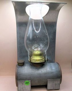 Vintage W.T. Kirkman Bunk Car Wall Lamp Lantern Reproduction