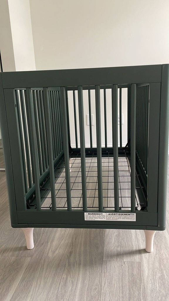 Babyletto Lolly Convertible Crib forest Green