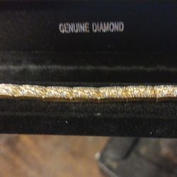 Diamond Pendant nd Bracelet Set