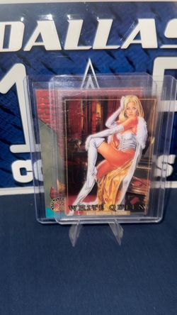 Marvel Skybox/Fleer White Queen ‘Clear Cut’ & base card lot! 2 cards total. NRM/M cond!