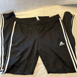 Men’s Adidas Football Fit Tapered Sweatpants -M