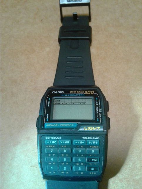 Casio Mens DBC310-1 Databank 300 Digital Watch (Discontinued by Manufacturer)
