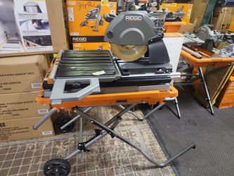 RIDGID
15 Amp 10 in. Wet Tile Saw with Portable Stand