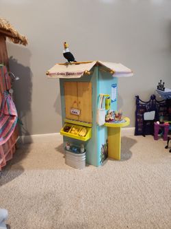 American Girl Doll Lea's Fruit Stand with Accessories 