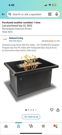 Fire Table