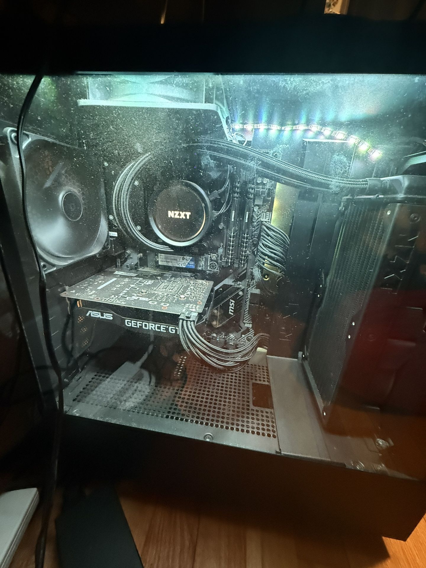 PC & 2 Gaming Monitors(negotiable)