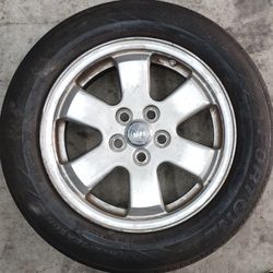 Wheel Rim And Tire For Toyota Prius Celica Matriz Corolla