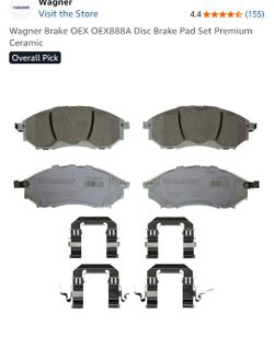 Infiniti G37 Front Brakes Wagner
