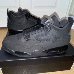 Air Jordan 4  “Black Cat”  