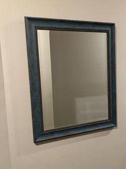 Beautiful Turquoise Mirror 