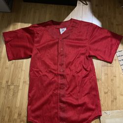 Mesh Baseball Jersey With Buttons Brand New Teamwork Brand Various colors
