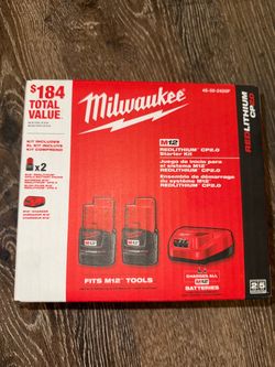 Milwaukee M12 REDLITHIUM CP2.0 Starter Kit